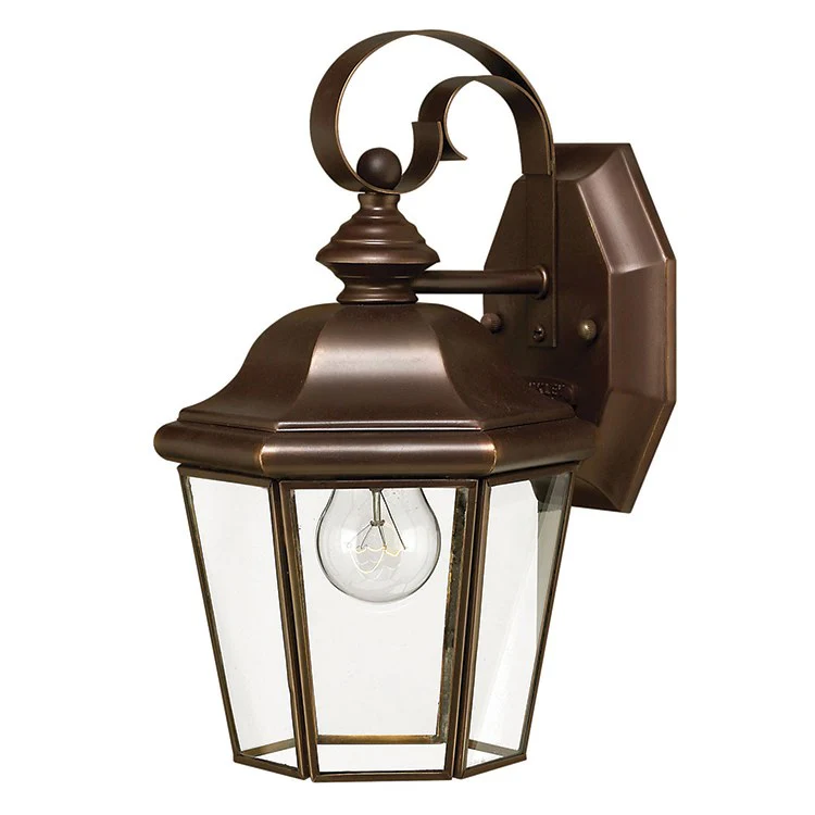 Clifton Park Single-Light Mini Wall-Mount Lantern - Frankwebs