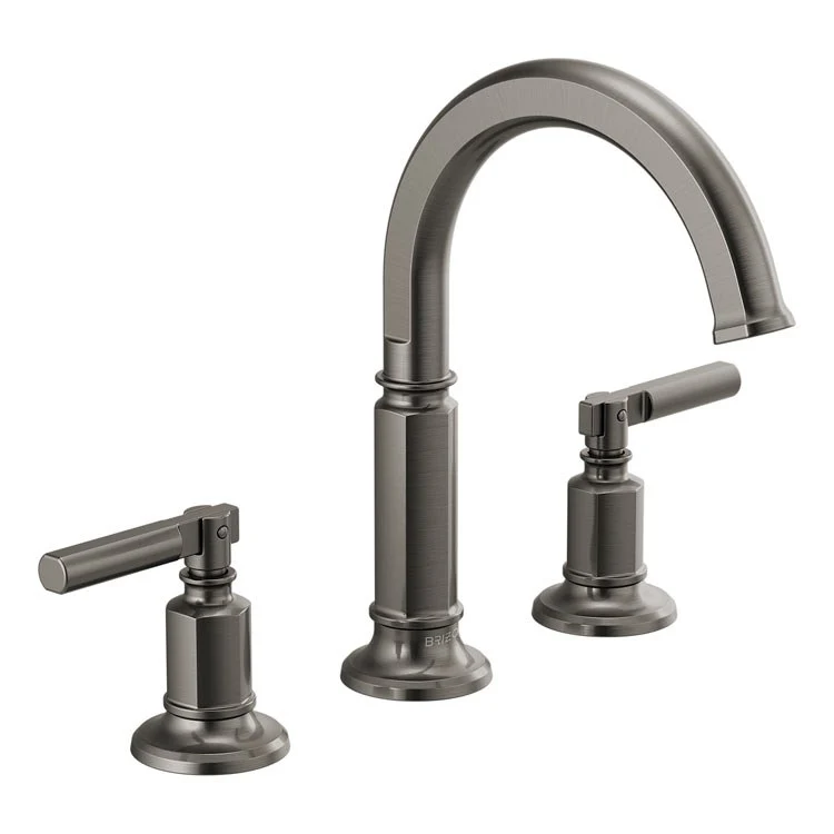 Lavatory Faucet Invari Widespread 6-16 Inch Spread Less Handle ADA WaterSense Brilliance Luxe Gold 1.2 Gallons per Minute Arc with Hidden Water Efficient Stream Straightener - Frankwebs