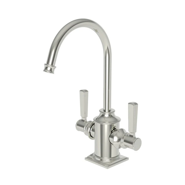 Water Dispenser Adams Hot and Cold 2 Lever Gooseneck Polished Chrome - Frankwebs