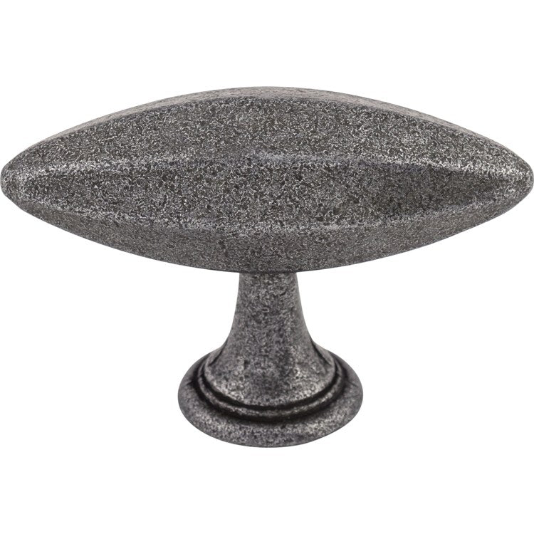 Knob Chareau T Small Polished Chrome Zinc Alloy 1-15/16 Inch - Frankwebs