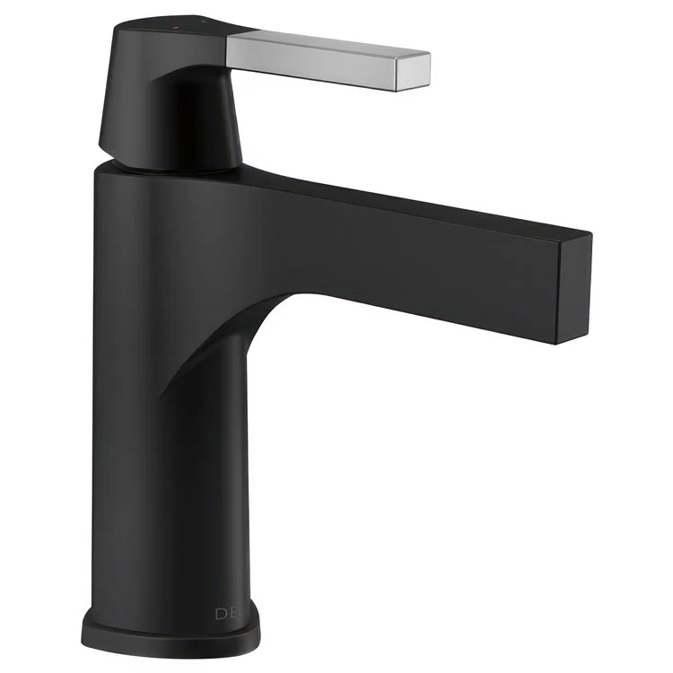 Lavatory Faucet Zura Deck Mount 4 Inch Spread 1 Lever ADA Matte Black/Champagne Bronze 1.2 Gallons per Minute Metal Pop-up - Frankwebs
