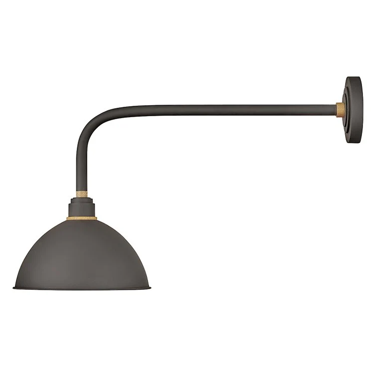 Foundry Single-Light Medium Outdoor Wall Sconce - Frankwebs