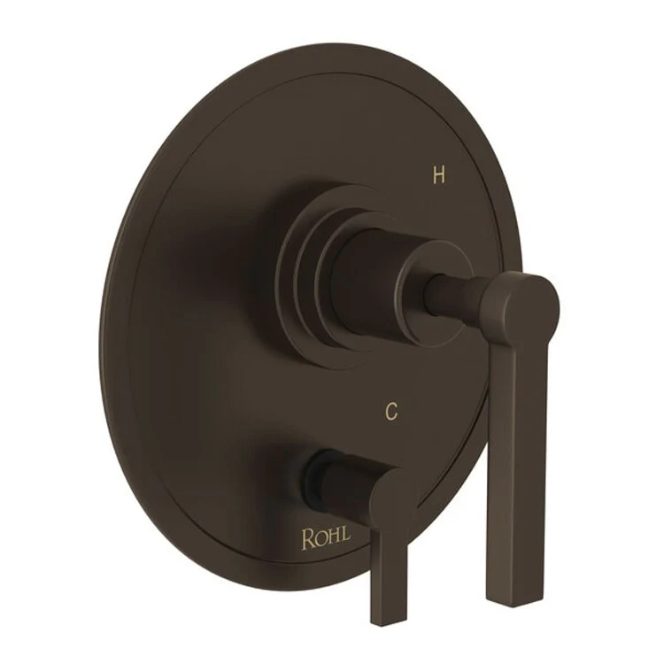 Pressure Balance Valve Trim Lombardia with Diverter 1 Metal Lever Matte Black 5.5 Gallons per Minute - Frankwebs