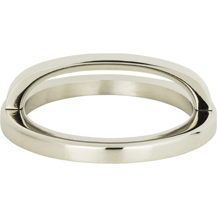 Drawer Pull Atlas Tableau Round Base & Top Polished Chrome Zinc Alloy 3 Inch - Frankwebs