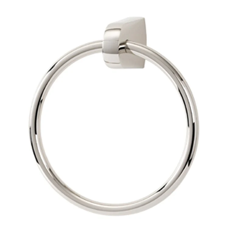 Towel Ring Euro Bath 7 Inch Polished Brass 3-1/8 Inch - Frankwebs