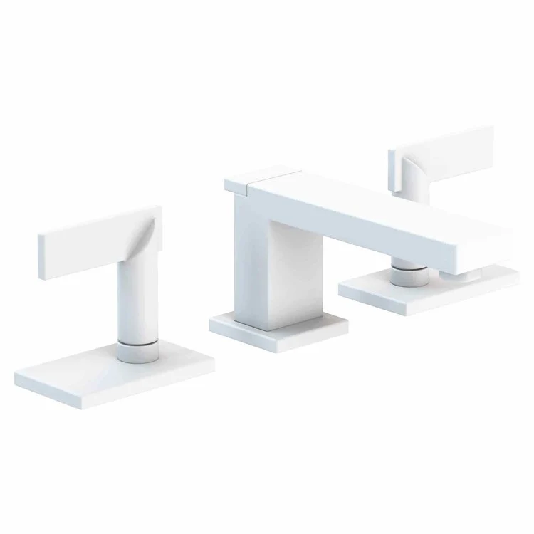 Lavatory Faucet Metro Widespread 8 to 20 Inch Spread 2 Lever ADA Antique Nickel 1.2 Gallons per Minute Brass Spout Height 2-1/2 Inch - Frankwebs