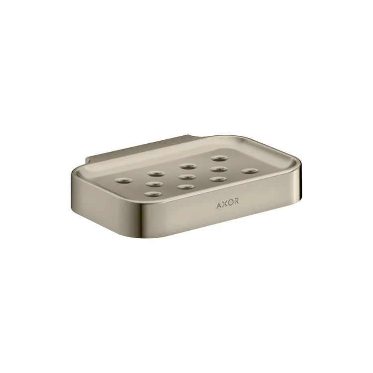 Soap Dish Universal Circular Brushed Nickel Wall Mount Rectangle Metal - Frankwebs