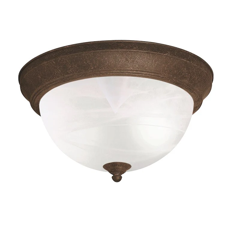Two-Light Flush Mount Ceiling Fixture - Frankwebs