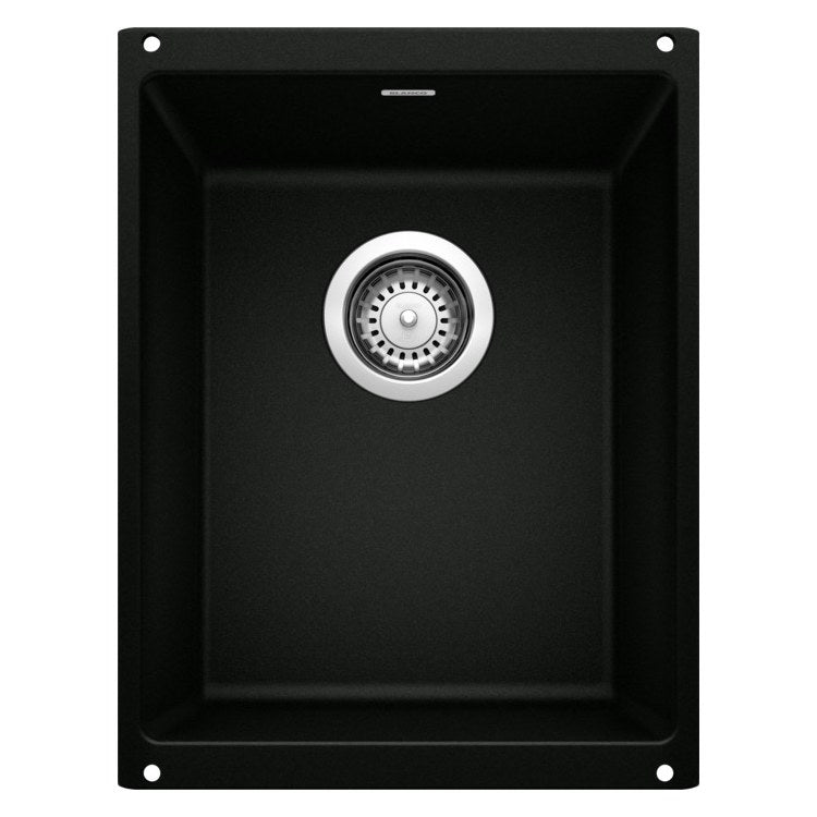 Bar Sink Precis 14 x 18 Inch 1 Bowl Coal Black Undermount - Frankwebs