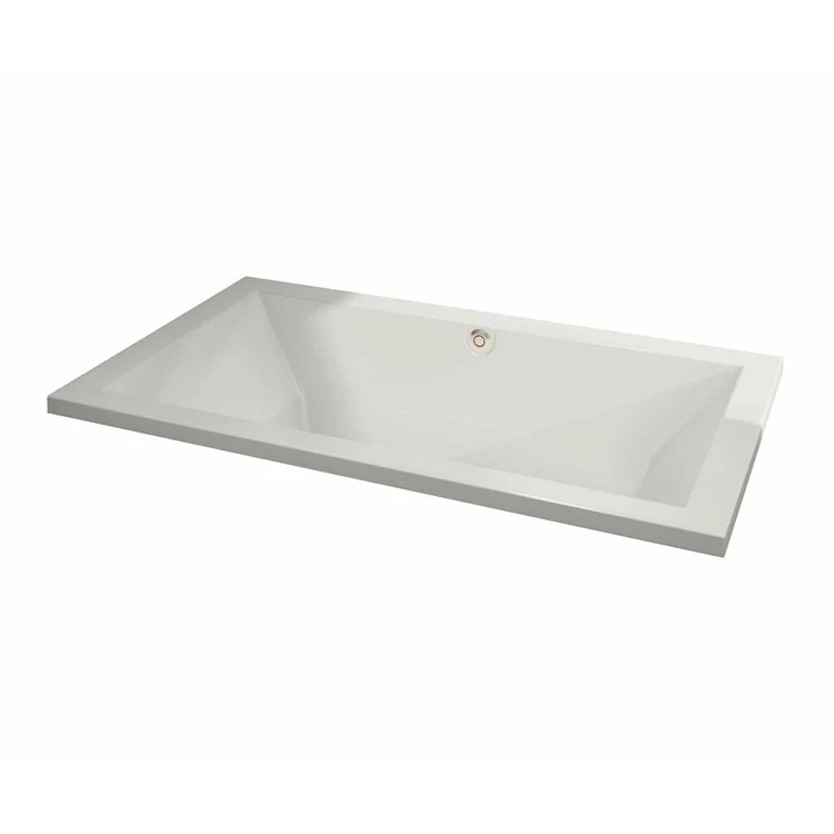 Tub Aliki 72L x 42W Inch Drop-In Hydrofeel Center White Acrylic - Frankwebs