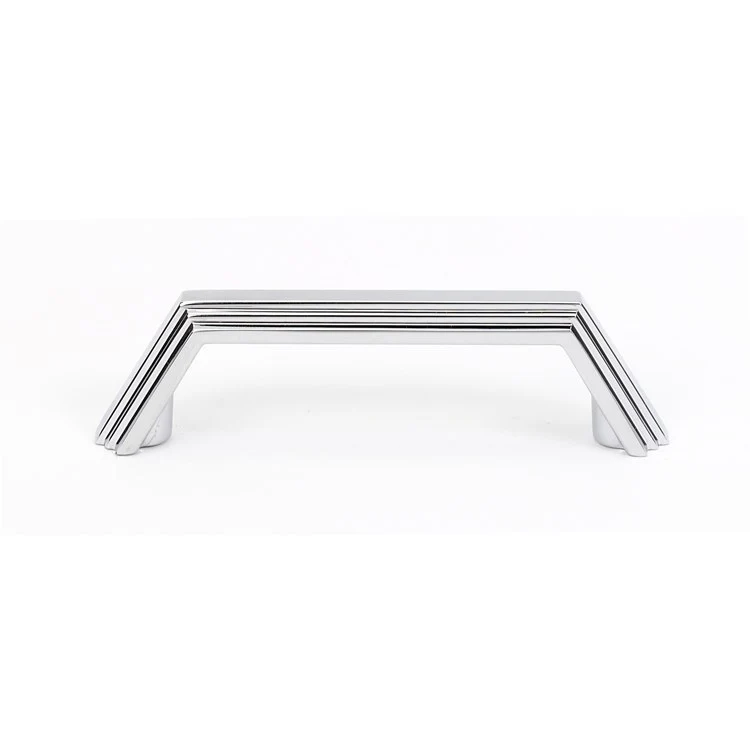 Pull Nicole Satin Nickel Brass 3 Inch 3-5/8 Inch 1 Inch - Frankwebs