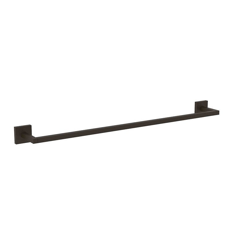 Towel Bar Cube 2 24 Inch Square Plate Flat Black Brass 3-1/4 Inch - Frankwebs