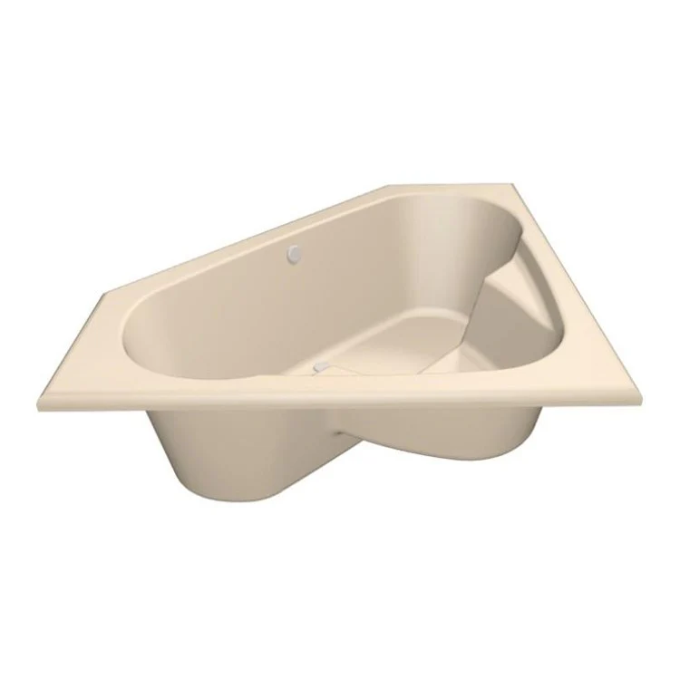 Combination Tub Designer Collection Rincon 59 x 59 x 21 Inch Side Drain Bone Corner - Frankwebs