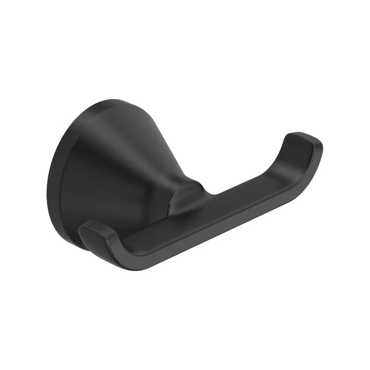 Robe Hook Aspirations Matte Black 2 Inch 2-3/8 Inch Wall Mount Metal - Frankwebs