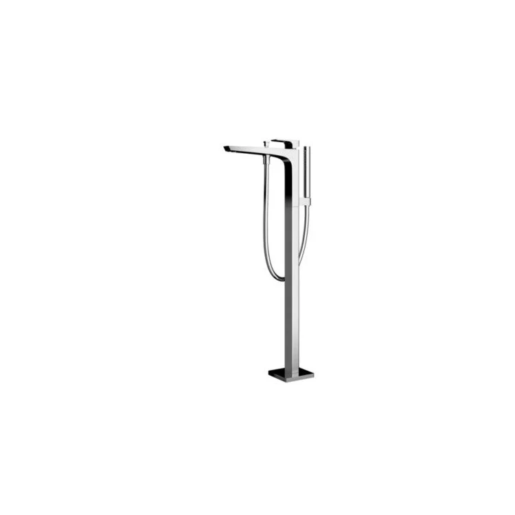 Tub Filler Trim GE Freestanding with Handshower 1 Lever Polished Nickel - Frankwebs