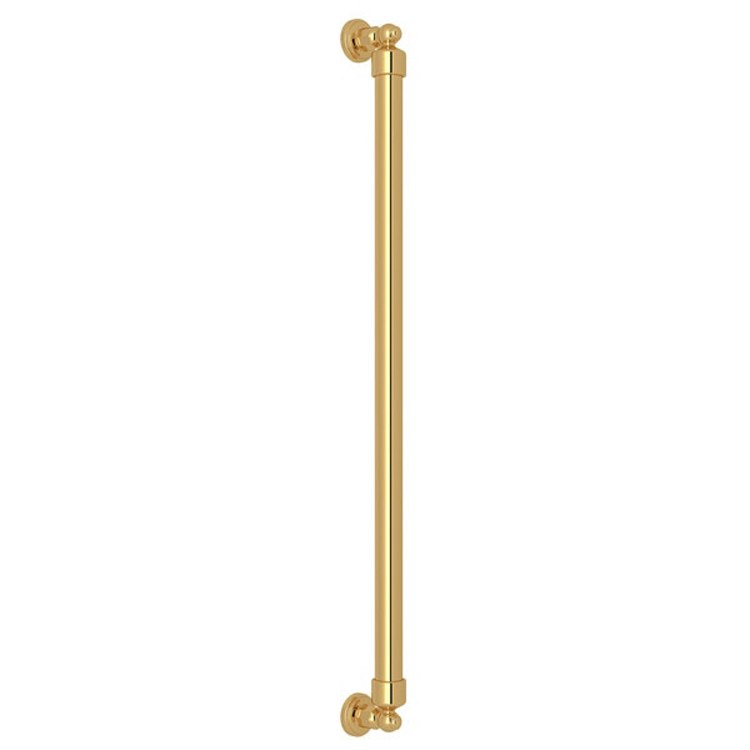 Grab Bar Georgian Era 28 Inch Decorative Polished Nickel ADA Wall Mount Brass - Frankwebs