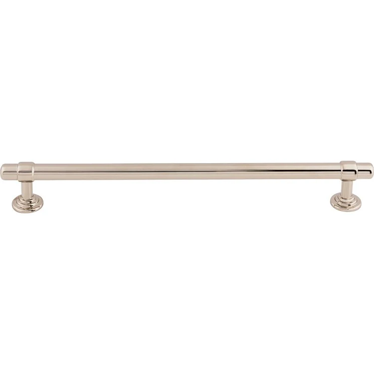 Drawer Pull Ellis Open End for Decorative Hardware Polished Nickel Zinc Alloy 8-13/16 Inch - Frankwebs