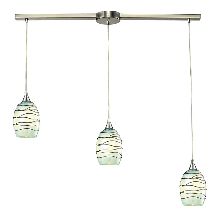 Vines Three-Light Linear Pendant - Frankwebs