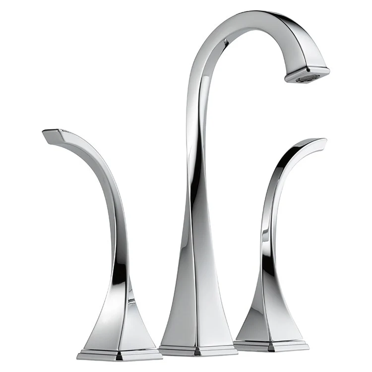 Virage Two Handle Widespread Vessel Sink Bathroom Faucet with Grid Strainer - Frankwebs