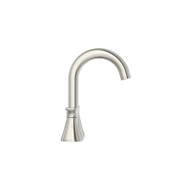 Lavatory Faucet Aspirations Widespread 13-11/32 Inch Spread 2 Lever ADA CALGreen/CEC/WaterSense Brushed Nickel 1.2 Gallons per Minute - Frankwebs