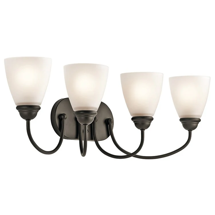 Jolie Four-Light Bathroom Vanity Fixture - Frankwebs