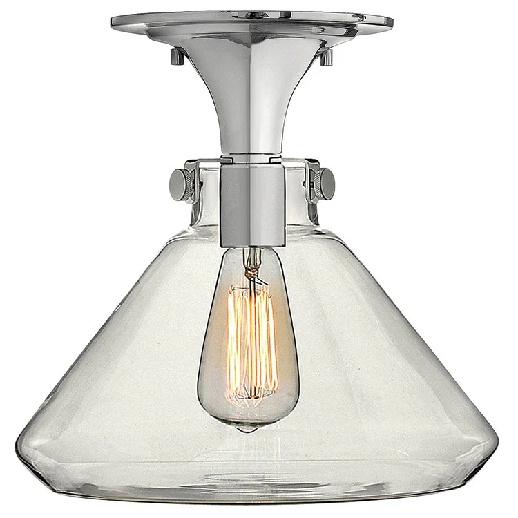 Congress Single-Light Flush Mount Ceiling Light - Frankwebs