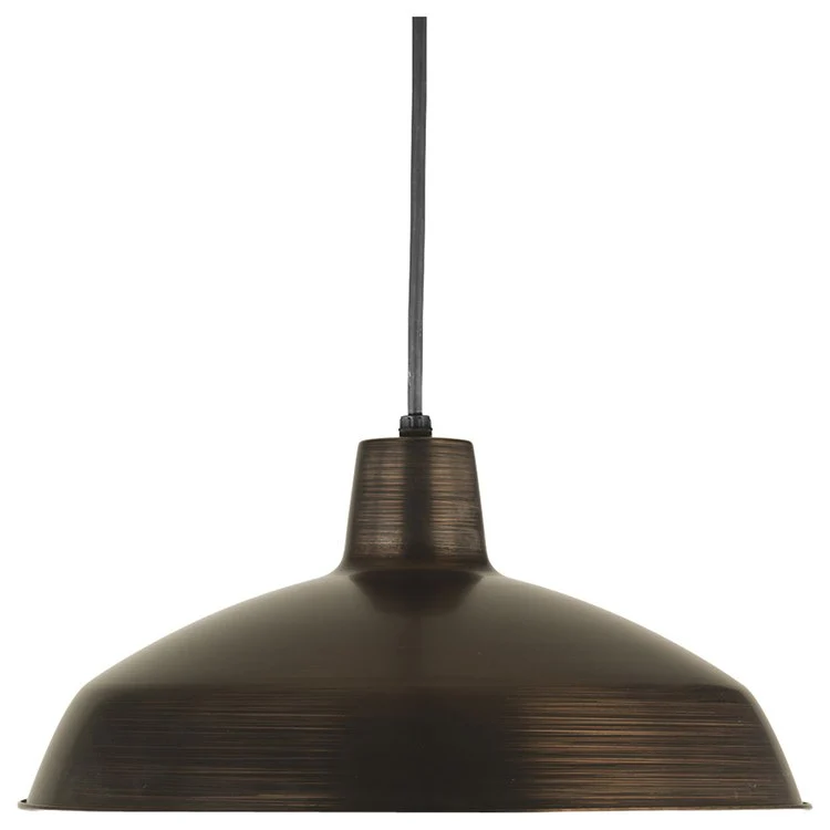 Single-Light Metal Shade Pendant - Frankwebs