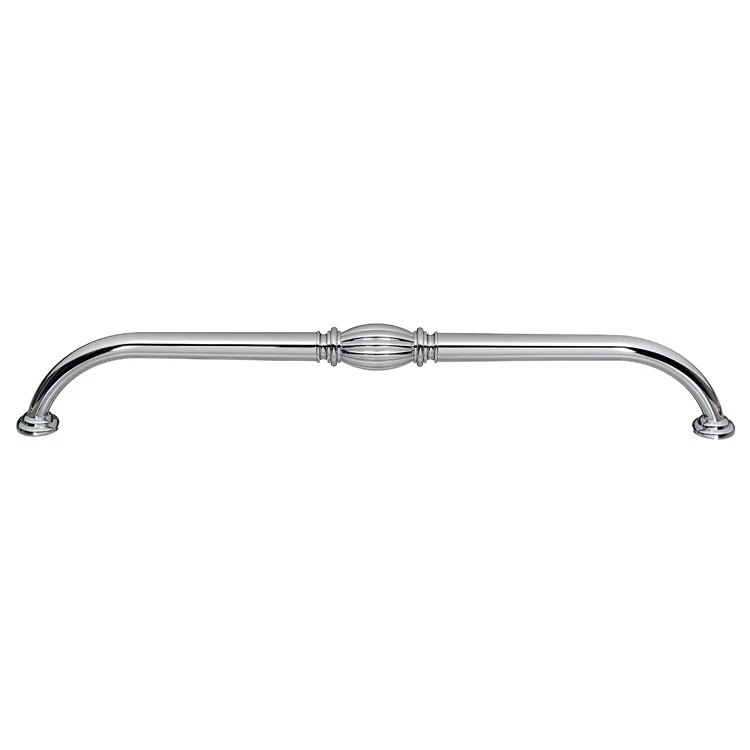 Pull Tuscany Oversized Polished Nickel Brass 18 Inch 19-1/4 Inch 3 Inch - Frankwebs