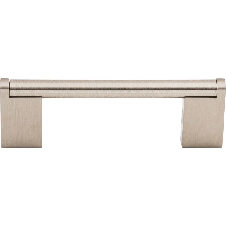 Pull Bar Pulls Princetonian Brushed Satin Nickel Steel 3-3/4 Inch 4-4/7x3/8x1-1/2 Inch - Frankwebs