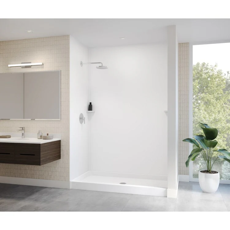 Shower Wall Kit Surround Glue Up Birch 36 Inch - Frankwebs