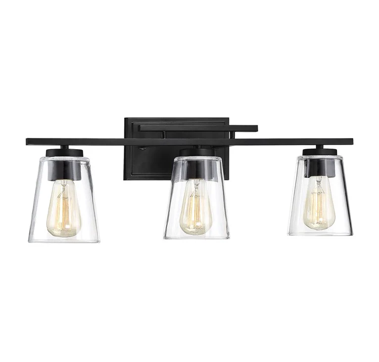 Calhoun Three-Light Bathroom Vanity Fixture - Frankwebs