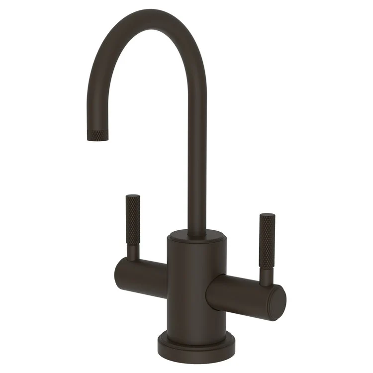 Water Dispenser Muncy Hot and Cold 2 Lever Gooseneck French Gold PVD - Frankwebs