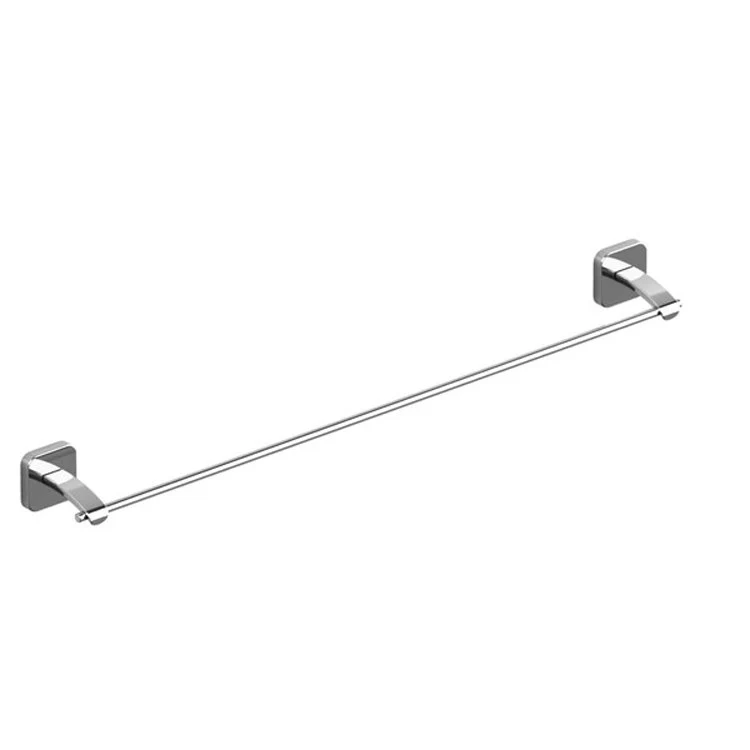 Towel Bar Salome 24 Inch Polished Nickel Zinc 2-3/4 Inch - Frankwebs