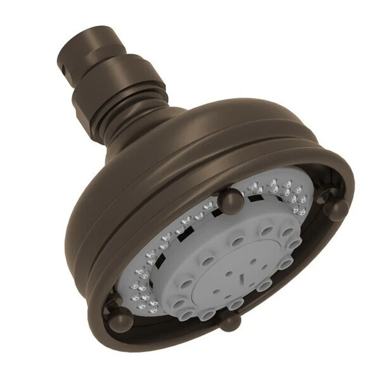 Showerhead Santena 3 Function Polished Nickel 4 Inch 2.0 Gallons per Minute Round - Frankwebs