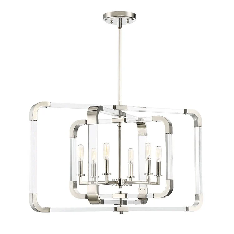 Rotterdam Six-Light Pendant - Frankwebs