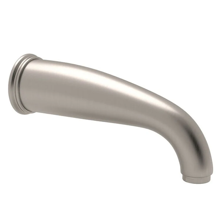 Tub Spout Edwardian Satin Nickel 8-1/4 Inch 16-20 Gallons per Minute Brass - Frankwebs