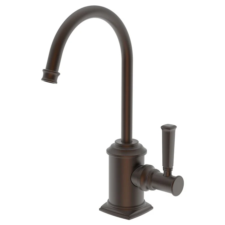 Cold Water Dispenser Zemora 1 Lever ADA Gooseneck Satin Brass PVD - Frankwebs