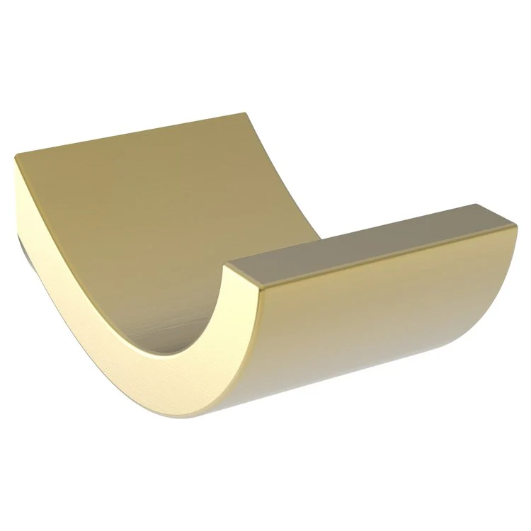 Robe Hook Secant Single White 1 Inch 2-1/2 Inch Wall Mount Brass - Frankwebs