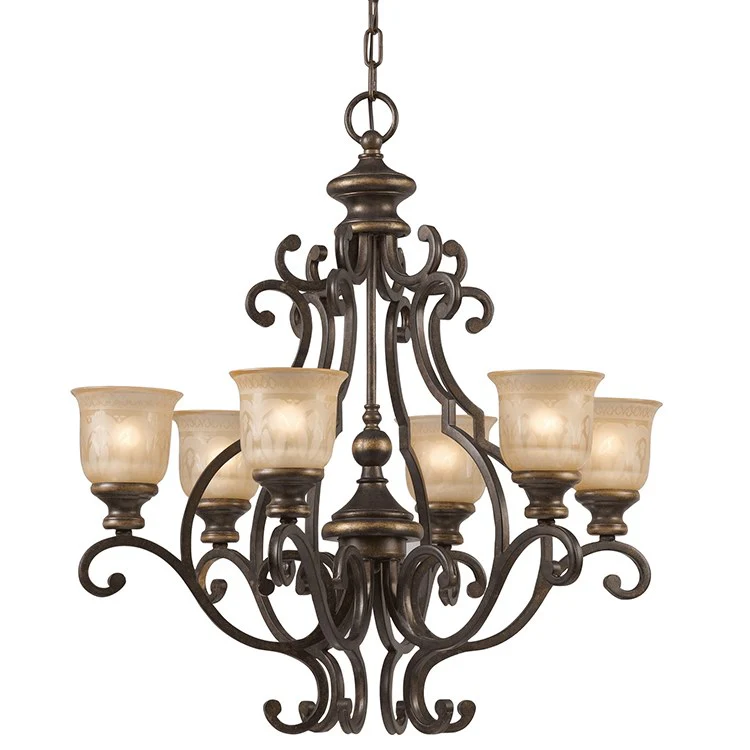 Norwalk Six-Light Chandelier - Frankwebs