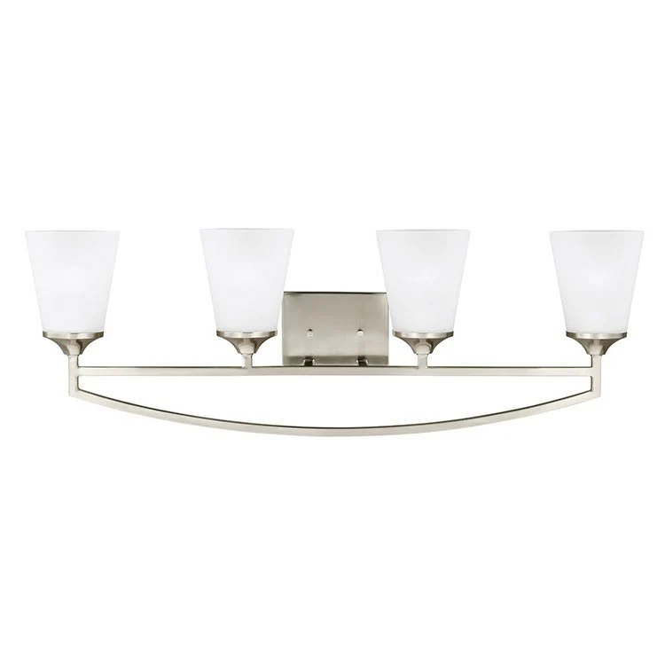 Hanford Four-Light Bathroom Vanity Fixture - Frankwebs