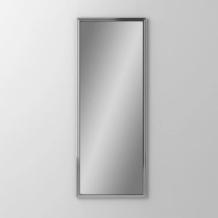 Bathroom Mirror Main Line Rosemont Frame Rectangular 16W x 40H Inch Brushed Black Wall Mount - Frankwebs