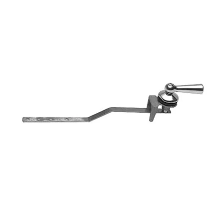 Front-Mount Toilet Tank Lever Assembly - Antique Nickel - Frankwebs