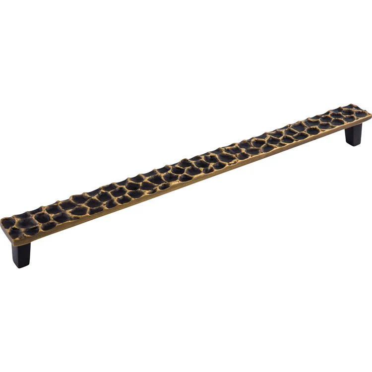 Pull Cobblestone for Decorative Hardware Brass Antique Brass 12-9/16 Inch - Frankwebs