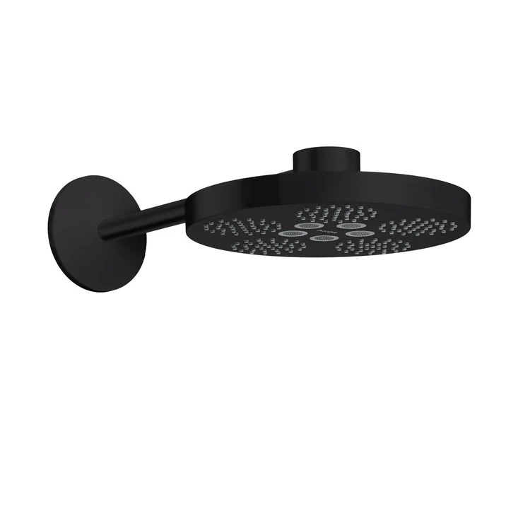 Showerhead One 280 2 Functions with Shower Arm Brushed Gold Optic 11 Inch 1.75 Gallons per Minute PowderRain Rain - Frankwebs