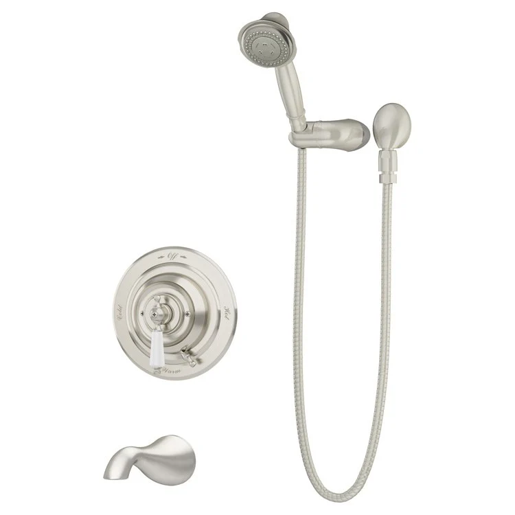 Tub Trim Carrington with Handshower 1 Lever Polished Chrome 1.5GPM - Frankwebs