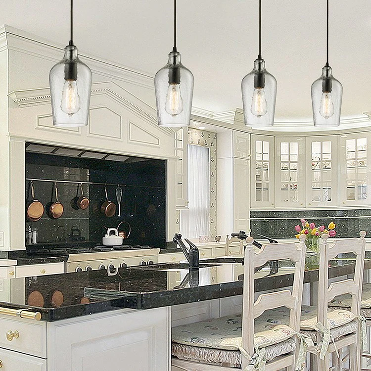 Hammered Glass Single-Light Pendant - Frankwebs