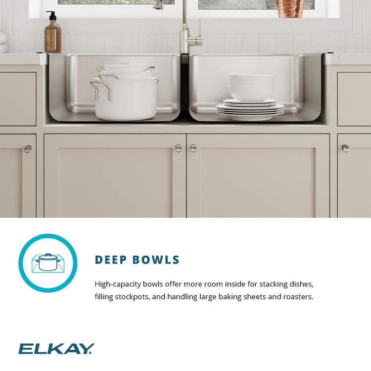 Kitchen Sink Lustertone Classic 43 x 22 Inch Double Bowl Equal 1 Hole Lustrous Satin Drop-In 10-1/8 Inch - Frankwebs