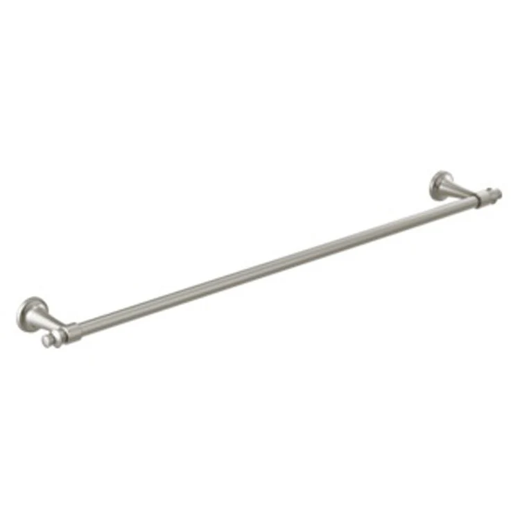 Towel Bar Dorval 30 Inch Chrome 3-3/4 Inch Wall Mount - Frankwebs