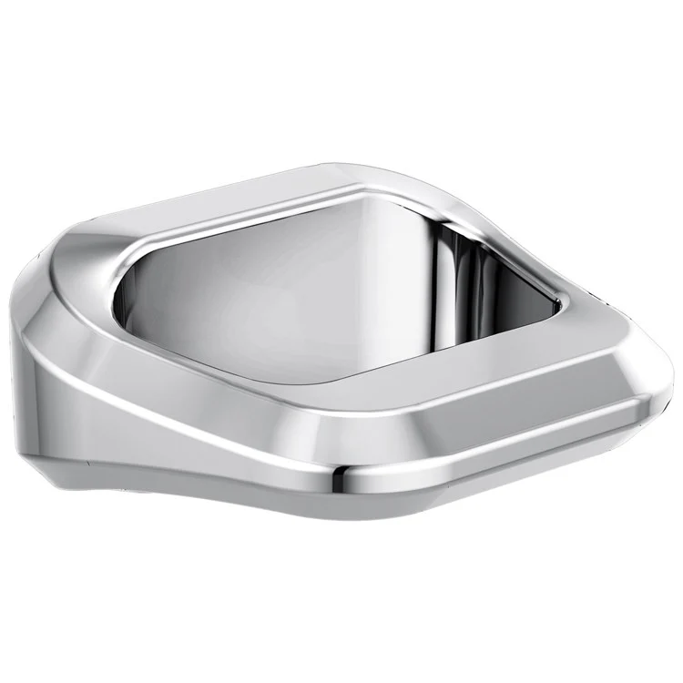 Knob Levoir Long Ring for Drawer Brilliance Luxe Nickel Metal 1-9/16 Inch - Frankwebs