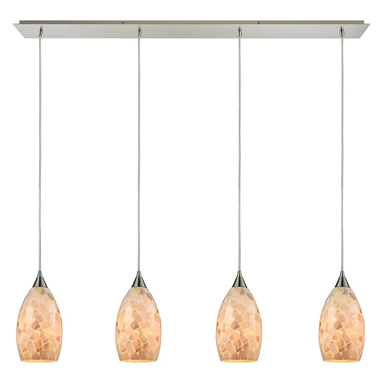 Capri Four-Light Linear Pendant - Frankwebs